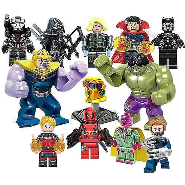 32 stk Marvel Avengers Superhelte Figur Serie DC Minifigur Gave til børn