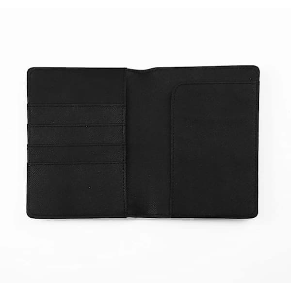 Passfodral i läder för kvinnor flickor tecknat mönster, A, Stitch passfodral