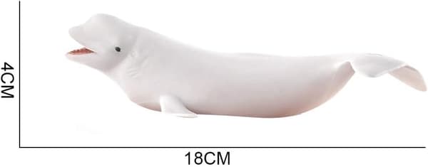 Vita Valar Havsdyrsfigurer Modelfigur Klasseværelsesundervisning Dyr