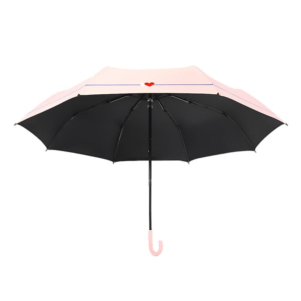 Mini reseparaply Små reseparaplyer Solskyddande paraplyer Små parasoller Rosa32CM Pink 32CM