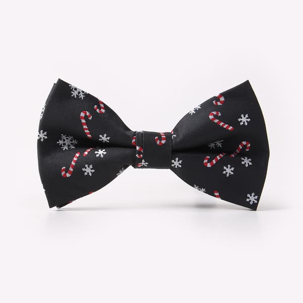 Herrfluga Jultomtemönster Julfluga, 12 cm