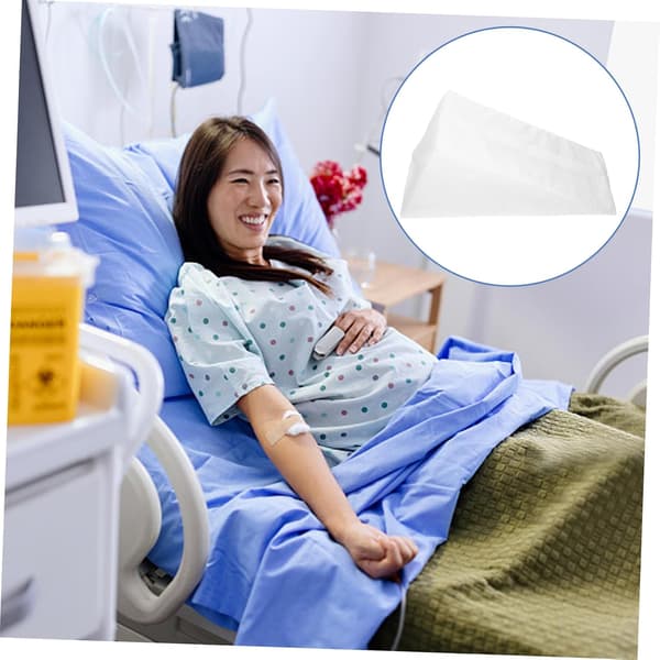 Turning Pillow for Bedsores, Patient Pillow, High-Density Fabric Wedge Pillow