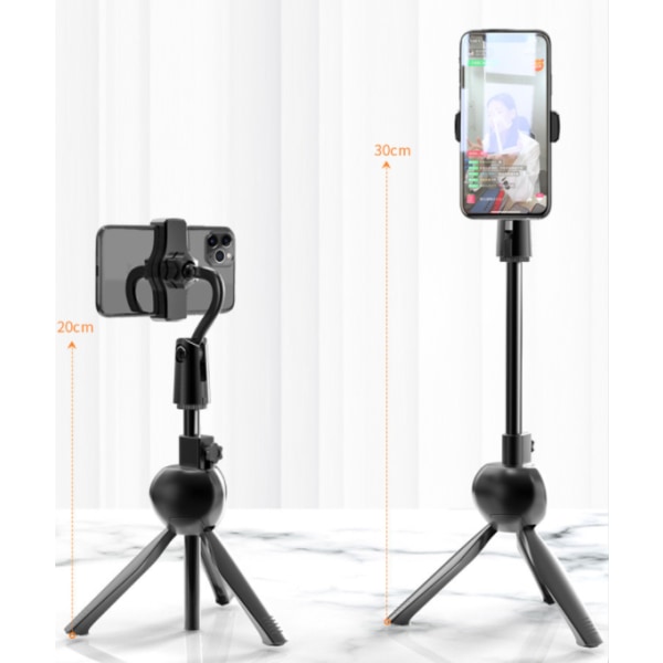 Selfie stick stativ mobiltelefon holder (stativ