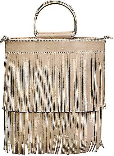 Dammode Axelväska Handväska Plånbok Frans Messenger Väska Plånbok Beige