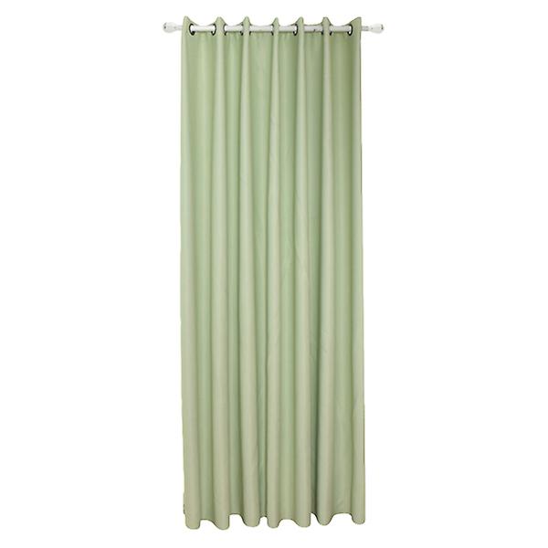 Ultra Sove godt Energisparende termisk isolert teksturert tykt lin Par gardiner blendingsgardin Green
