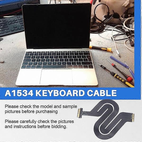 Trackpad Ribbon Flex-kabel til MacBook 12 tommer A1534, reservedel 821-00507-03