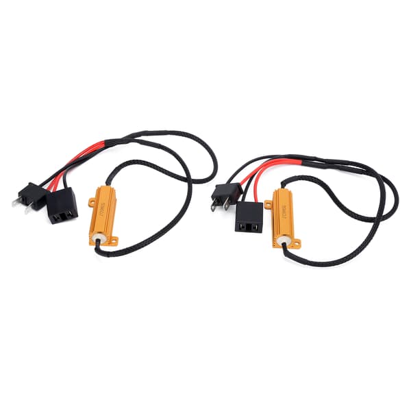 2nd Generation H7 LED Decoder 50W 6 Ohm Load Resistor Error Free Canceller for Car Headlight Turn Signal