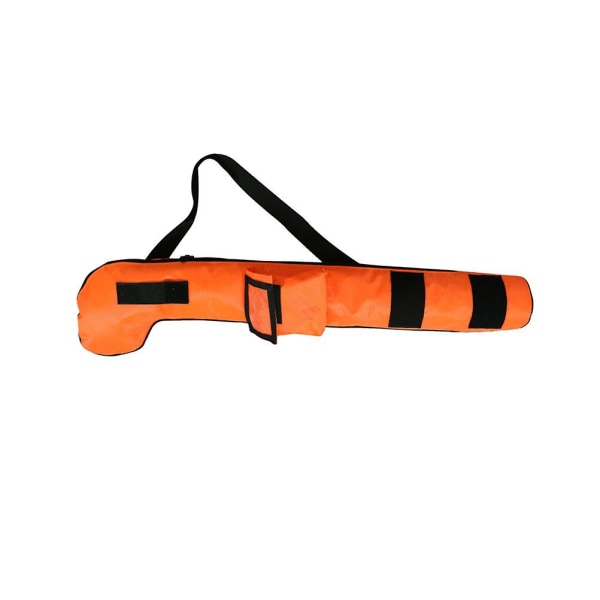 Enkel klubbväska Stångbärarväska Case Multifunktionell övning Bärbar organizer P Orange 82*9.5*9.5cm