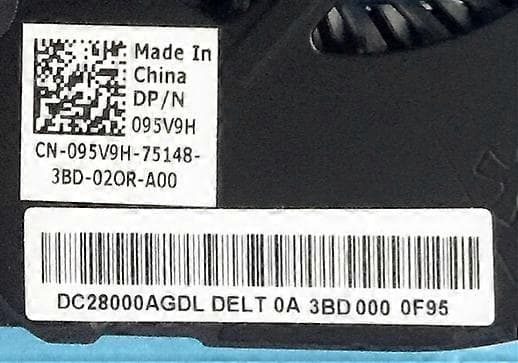 Ny bærbar CPU GPU køleblæser Køler til Dell Latitude E6230 SUNON EF60070V1-C070-G9A 095V9H FAN [DB]