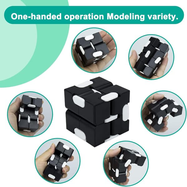 Stressiä lievittävä Fidget-lelu Infinity Cube lapsille