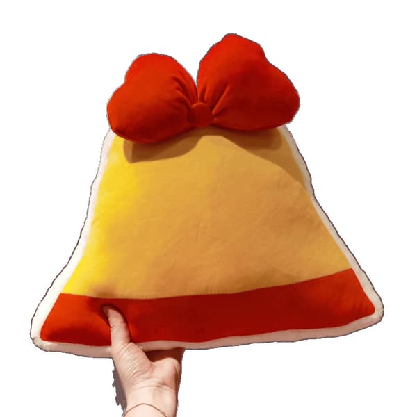 Jul Plysch Kudde Dekoration - Rolig Leksak - Julklocka, 40cm