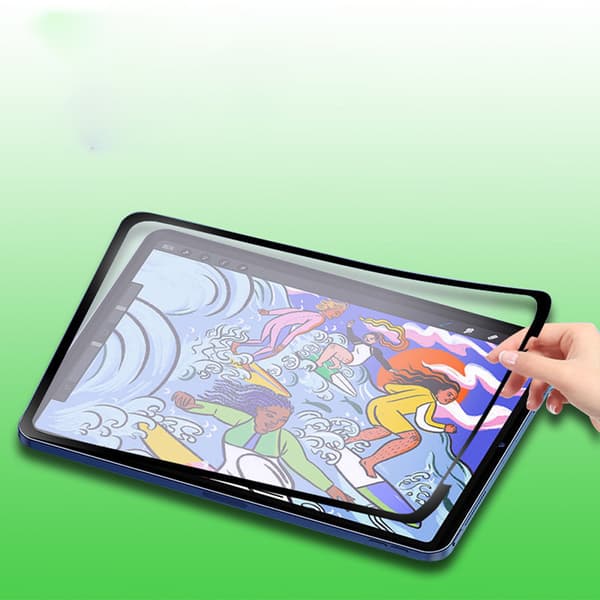 Nanomembrane with adhesive frame compatible with Huawei MATEPAD Air 11.5 inch removable screen protector Model 10