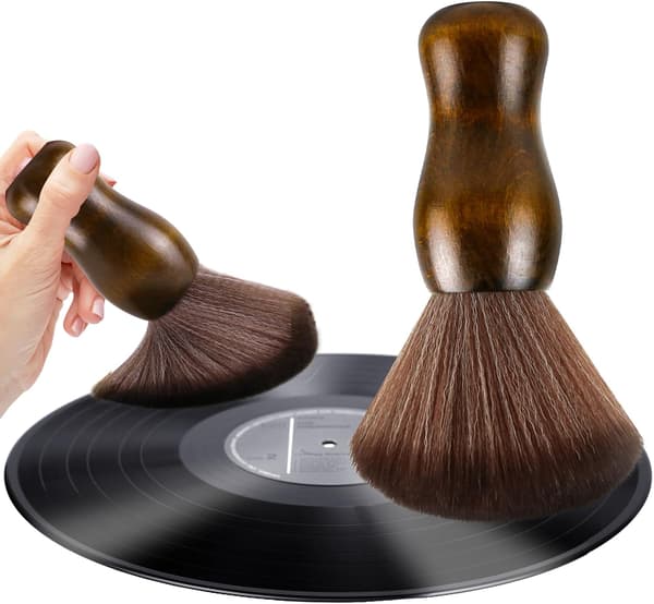 Cleaning Brush Turntable Vinyl Records Cleaner, Antistatic Dust
