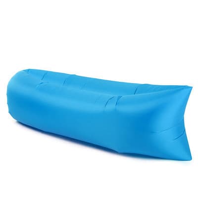1 stk. doven oppustelig sofa udendørs strandluft