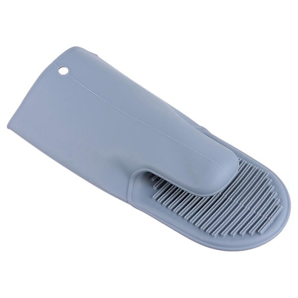 Silikon Grytevott, Varmebestandig, Mikrobølgeovnhansker, Anti-Skålding Grå Grey 27x10cm