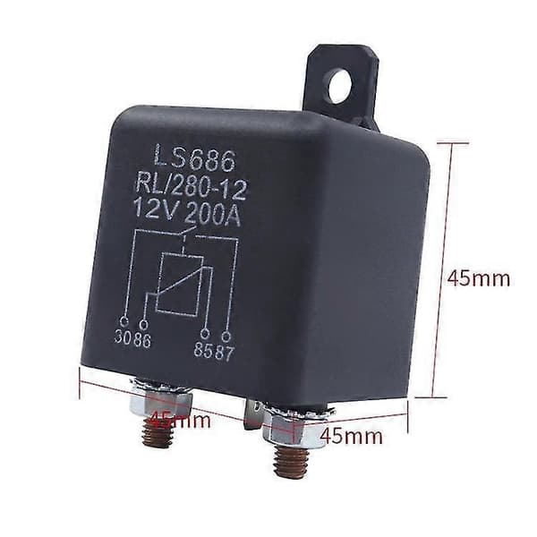 12V 4.8W Starttyp 200A RV Modifierat Startrelä