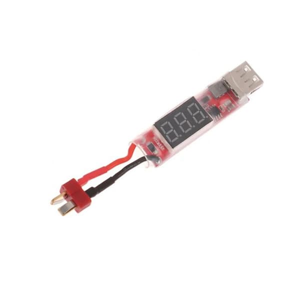 2S-6S Lithium Batteri Konverter til USB Oplader med Spændingsdisplay Adapterkort til Beskyttelse af Telefonfunktioner, XT60