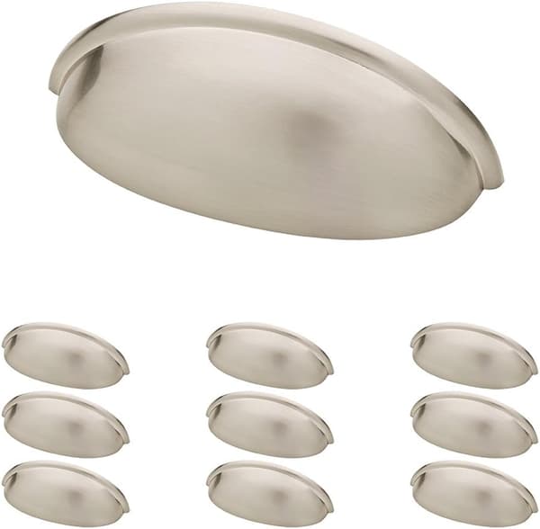 3\" Moderna lådknoppar med dragkedja, 10-pack