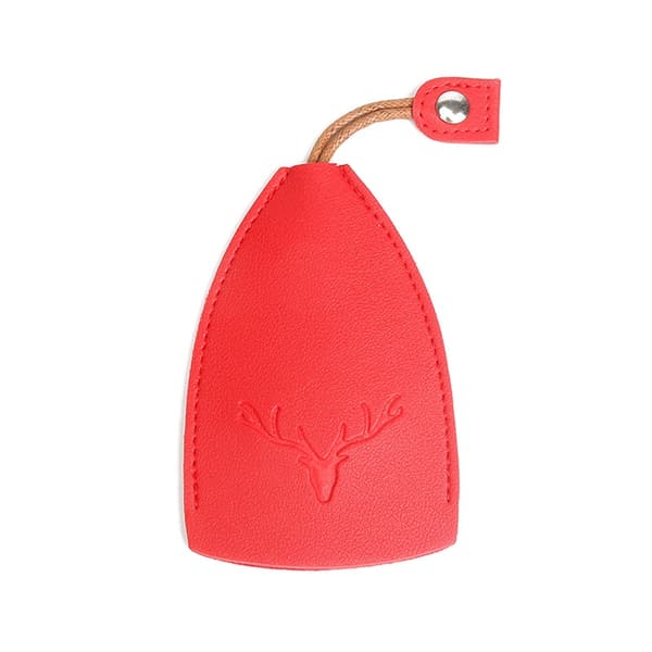 Leather Car Key Case, 4 Pcs Portable Large Capacity Waterproof Cu
