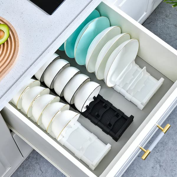 Dish Drainer Rack, Space Saving, Not Easy to Damage, Keeps Dishes Dry/Clean, Non-Slip, Multifunctional Dish Drainer Rack
