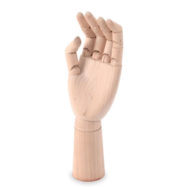 Mand Model Tegne Dukke med Træ Håndled Rotation Model Kunstner (18cm)