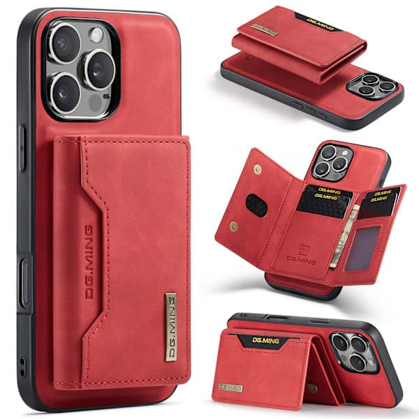 iPhone magnetisk kortholderdeksel, magnetisk delt mobiltelefondeksel kombinasjon-kaffe IP13 Pro Max_max kombinasjon-kaffe IP13 Pro Max