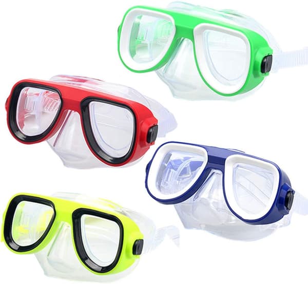Barnens snorkling Scuba Snorkling Maske Simglasögon Glasögon med torra snorklar Rör Utrustning Giftfri Dykutrustning 3-8 år
