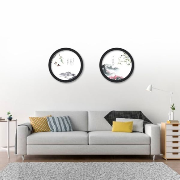 1 STK-sort billedramme diamantmaleri af solidt materiale, displaybilleder med passepartout til fotos, malerier, vægge, bryllup, jul