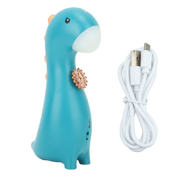 LED Dinosaur Cartoon Shape Night Light Adjustable Brightness Eye-Friendly USB Charging Lamp Home Decor