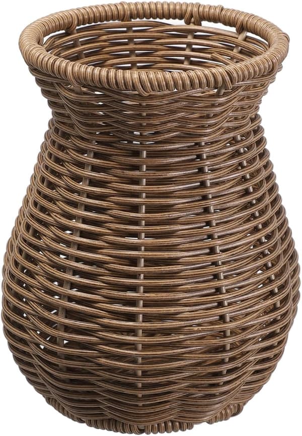 Lille Rattan Vase til Blomster 5.7\"