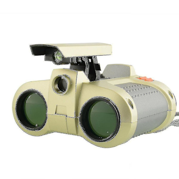 4x30 Legetøjs Natkikkert Kikkert Med Pop-up Spotlight Og Natlys Vision Sjov Cool Legetøj