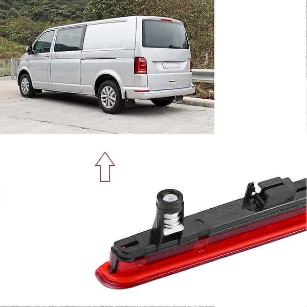 Rødt LED højtmonteret bremselys til T5 Multivan Transporter 03-15 7E0945097A [DB] style686 style686