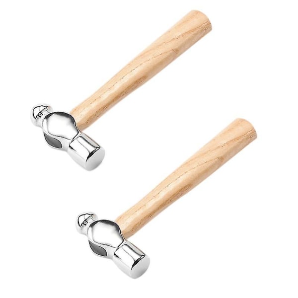 Smykkefremstillingsudstyr Værktøj Smykker Minihammer 6 Tommer Ball Peen Hammers Chasing Hammer kompatibel med læder