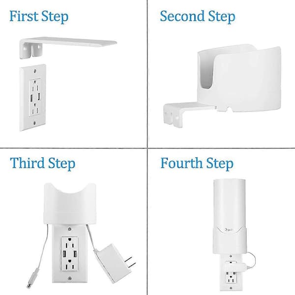 Veggfeste Erstatning For TP-Link Deco M4 WiFi Router Holder Sokkelbase