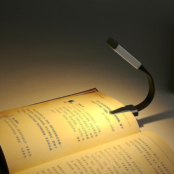 USB-ladeklemme leselys LED leselampe nattlyssett