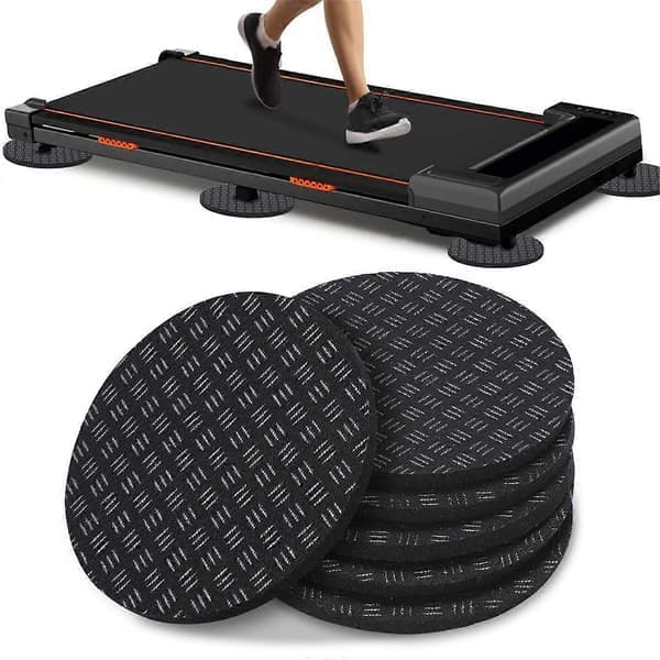 Non-slip mat, for under treadmills and exercise bikes