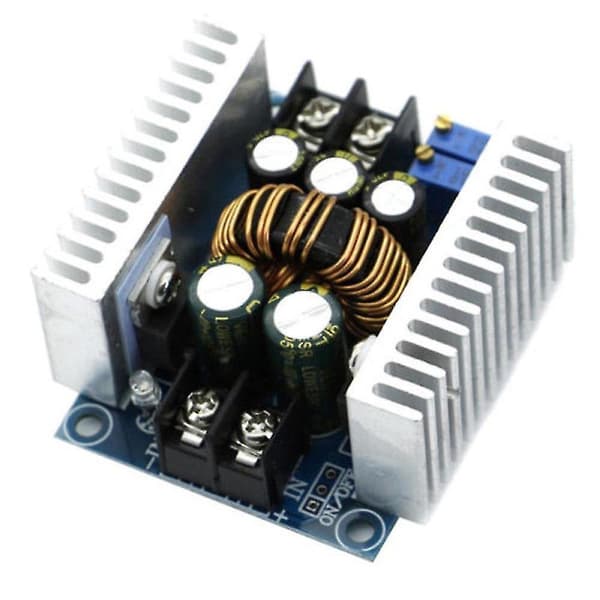 DC-DC-konverter 20A 300W Buck Boost Justerbar Oplader Kredsløbsmodul