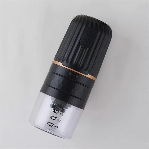 Portable Coffee Grinder - USB Rechargeable Automatic Bean Grinder with Espresso Machine Features for T