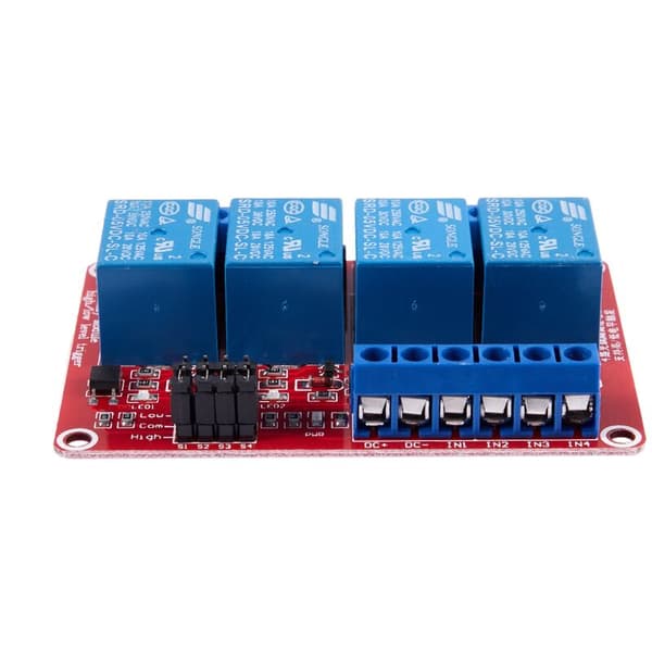 5V Høj/Lav Niveau med Trigger-Isolator 4 Kanal Relæ Modul