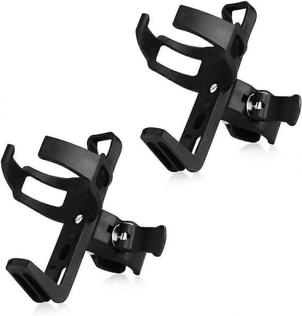 2-pack Bicycle Bottle Holder Without Screws, Universal Bicycle Cup Holder, 360 Degree Rotating Bicycle Bottle Holder, Bicycle Stroller Walker Bottle Holder db
