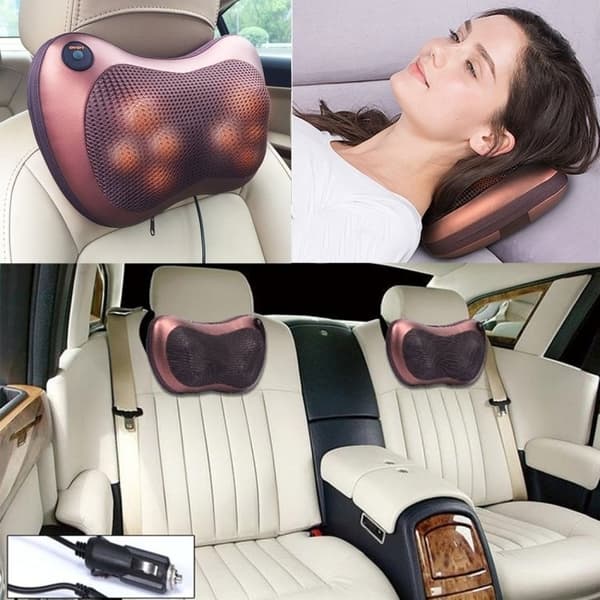 Nakkemassage til autostol / bil - Massage til nakken sort