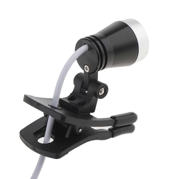 Klemme LED Hodelykt for Kikkertluper Briller [db]