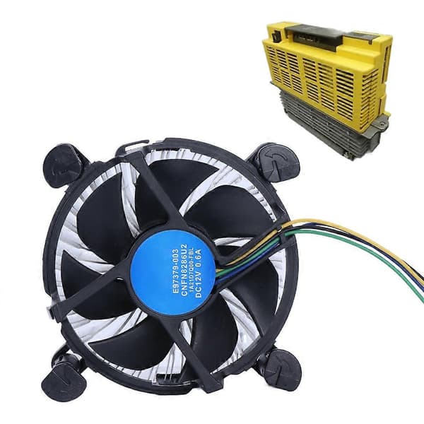 E97379-003 9cm Køler CPU-blæsere DC12V 0.6A 4-polet 9x9cm til inverter
