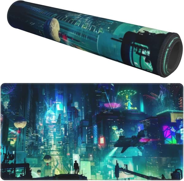 Stor Musemåtte Anime Gaming Musemåtte Xl Skridsikker Forlænget Musemåtte/Skrivebordsunderlag Til Computer Laptop (15,8 X 29,5 Tommer)