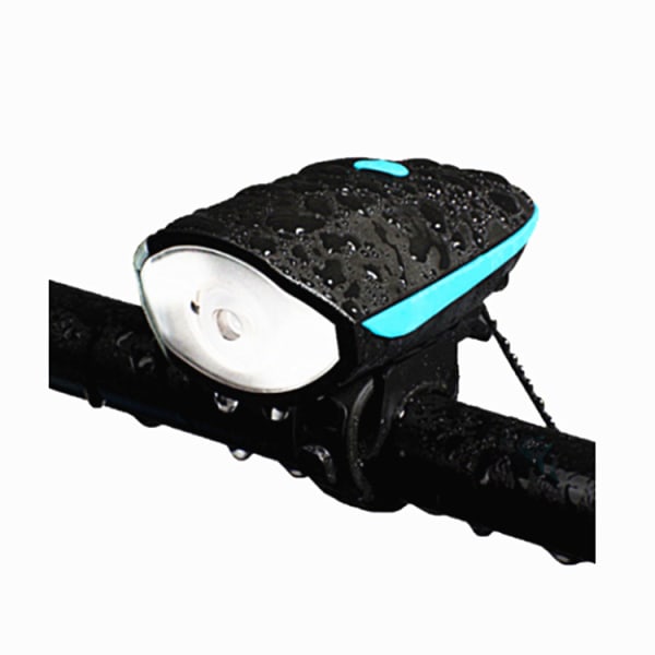 USB oppladbart sykkellys, vanntett sykkellommelykt med 120 desibel lys sykkelklokke, LED-sykkellys for vei og fjell - nattsikkerhet