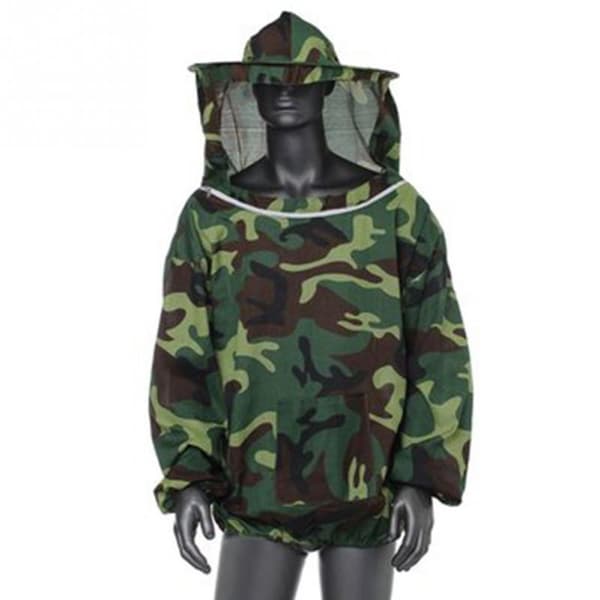 Full Coverage Beekeeping Suit (Camouflage Green) Anti-Bee Clothing