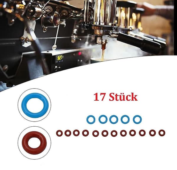 17-pack packningar för Gastroback Solis Breville Sage BES920 BES900 espressomaskin [DB]