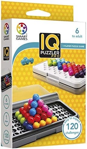 Smart Games - IQ Puzzler Pro, Puslespill med 120 Utfordringer, 3 Spillmoduser, 8+ År