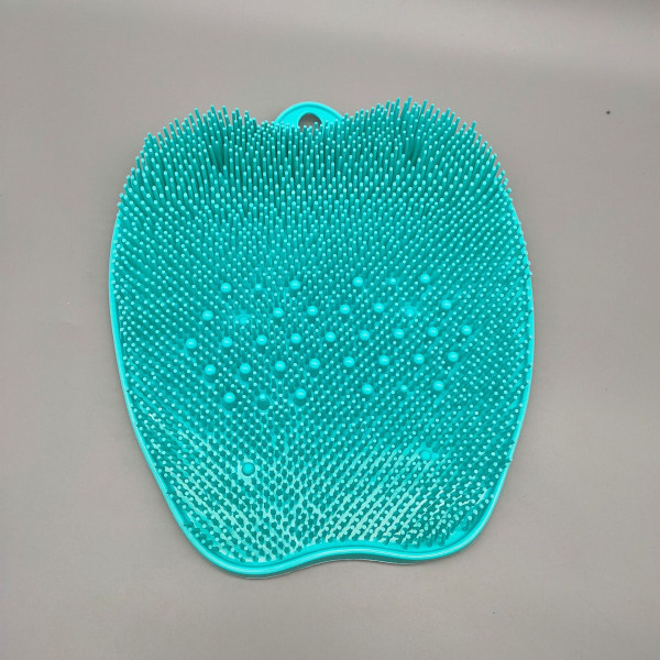 Fotskrubbermatta för användning i duschen - duschfotrengöring för att eliminera död hud, fotmassagermatta för män och kvinnor för att lugna värk