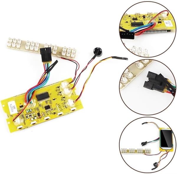 -KUGOO 8 tommers tilbehør, skjermscooter for display LED LCD-panel for elektrisk kontroll
